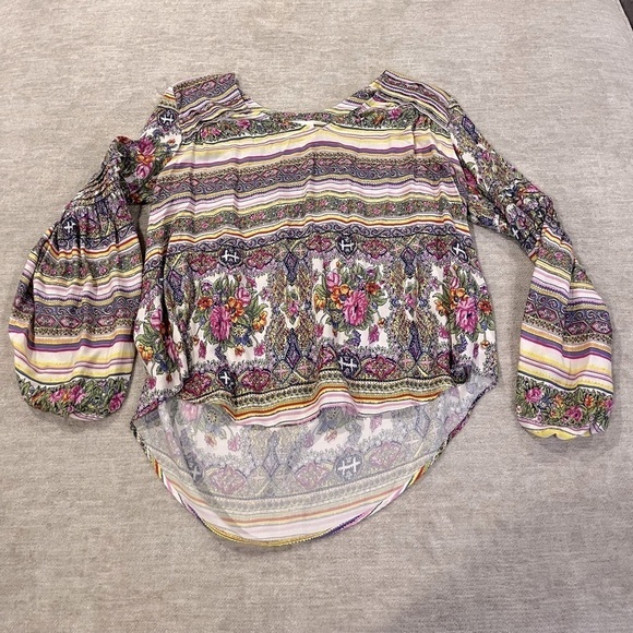 Maeve x Anthropologie Ceresco Bohemian Peasant Top - Picture 3 of 8